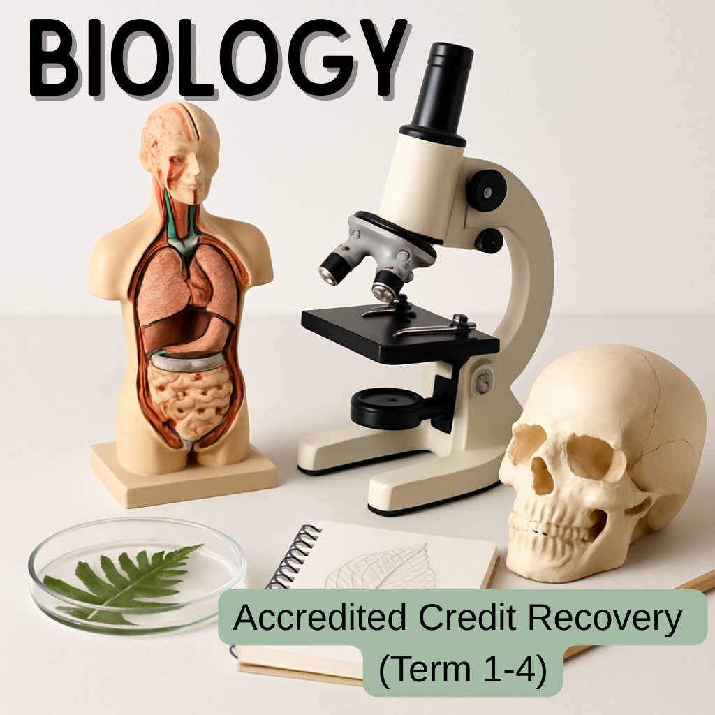Biology - Accredited Credit Recovery (Term 1-4)