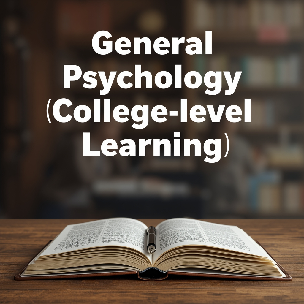 General Psychology (College-level Learning)