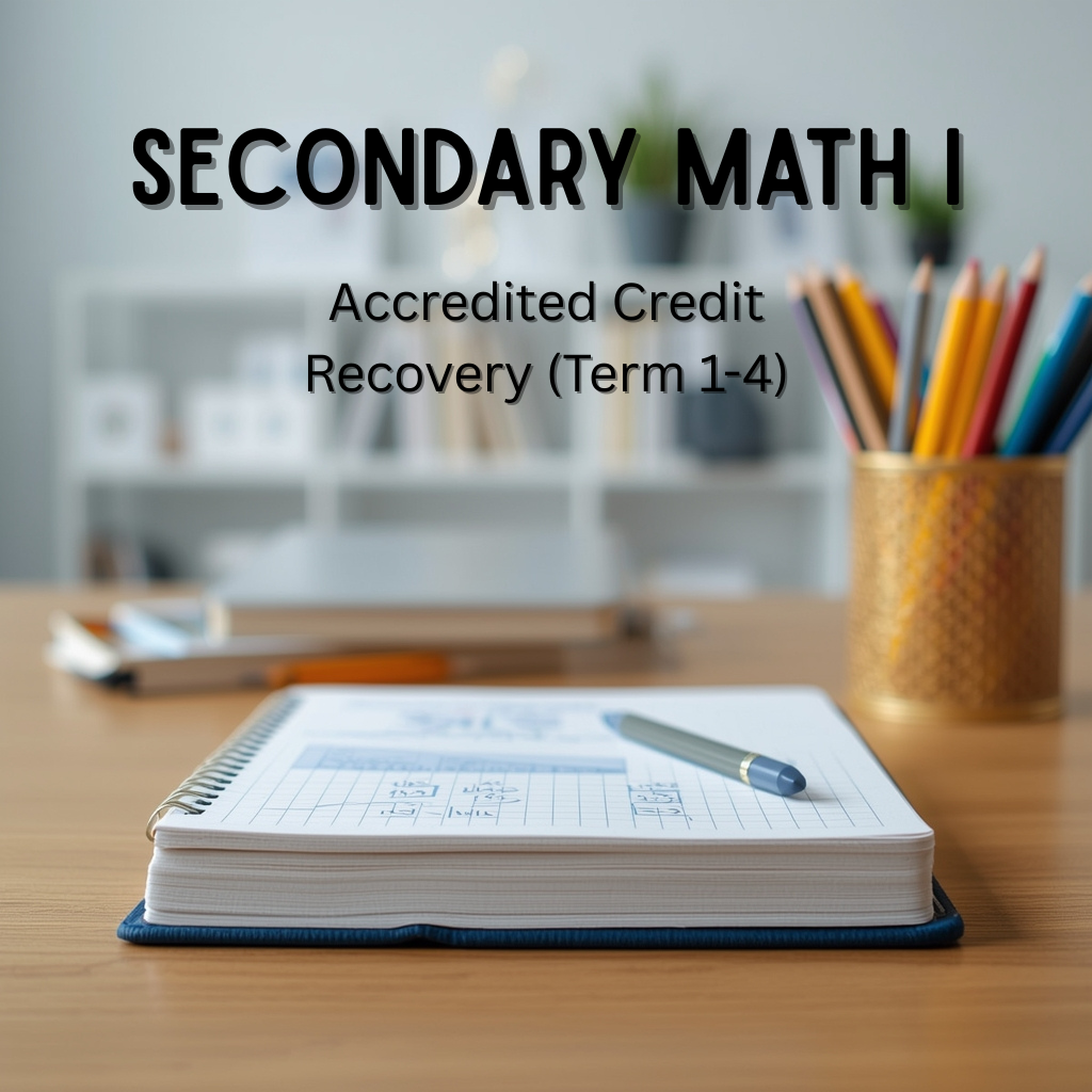 Secondary Math I - Accredited Credit Recovery (Term 1-4)