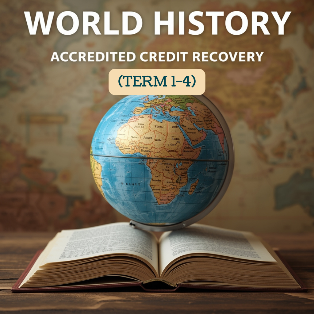 World History - Accredited Credit Recovery (Term 1-4)