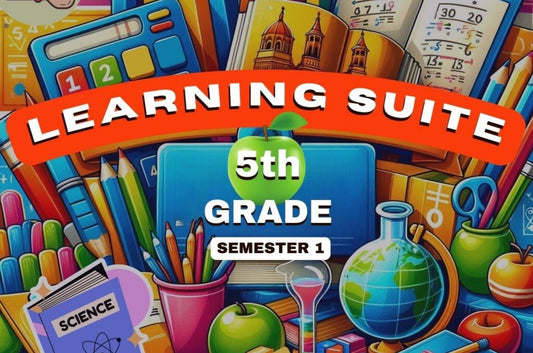 5th Grade Learning Suite, Semester 1