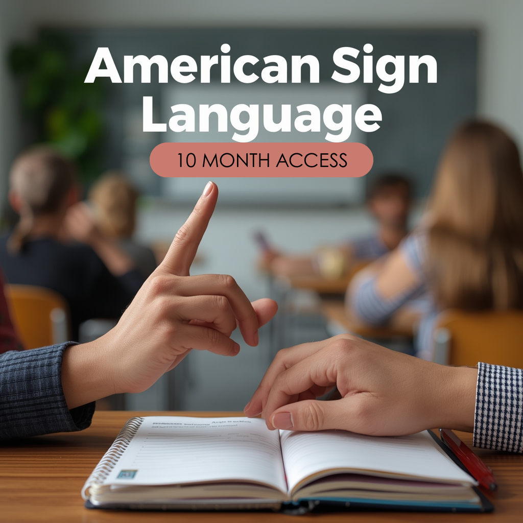 American Sign Language (10 month access)