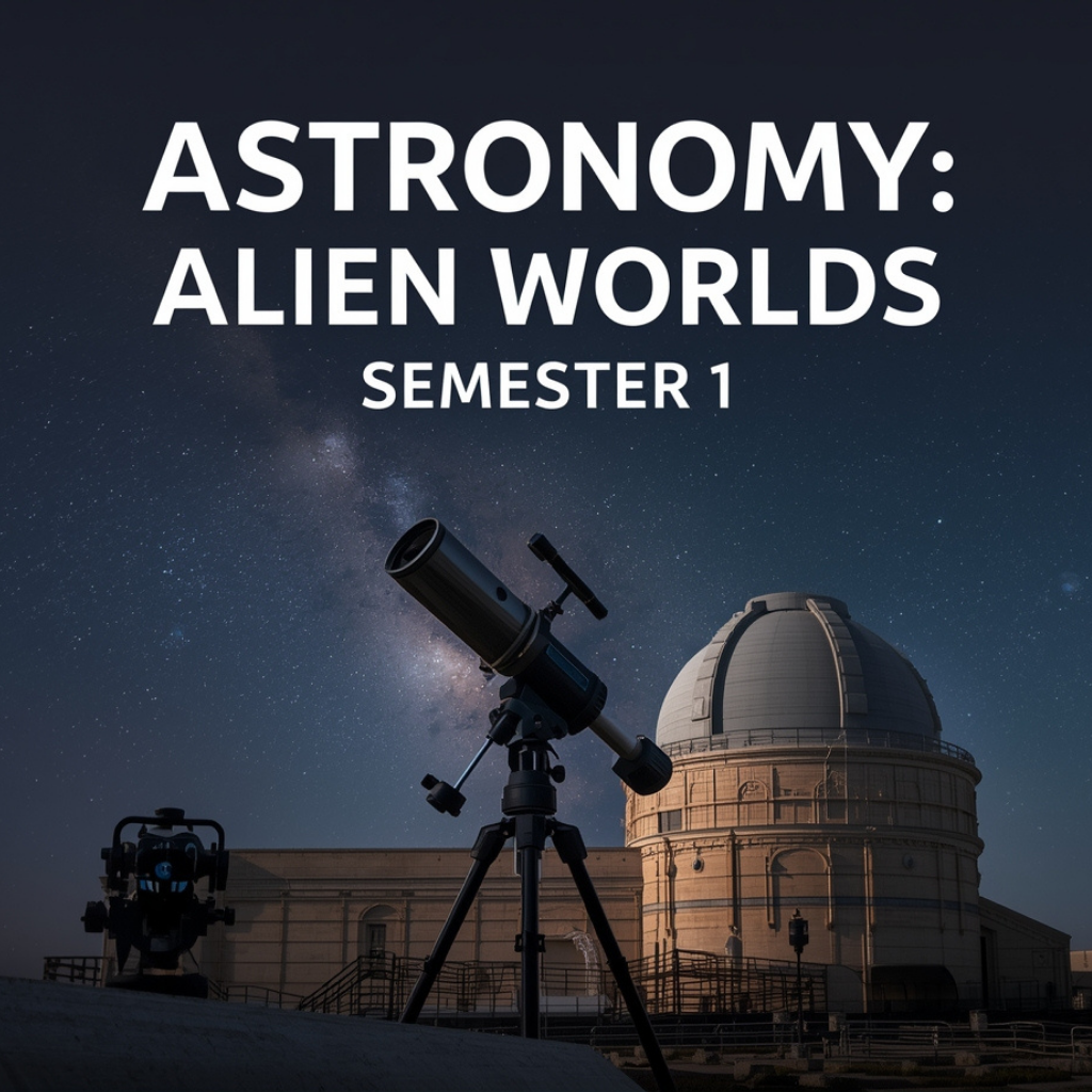 Astronomy: Alien Worlds, Semester 1