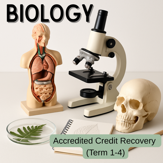 Biology - Accredited Credit Recovery (Term 1-4)