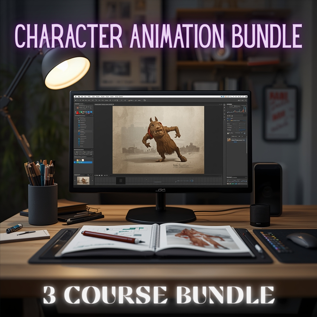 Character Animation Bundle-3 Course Bundle