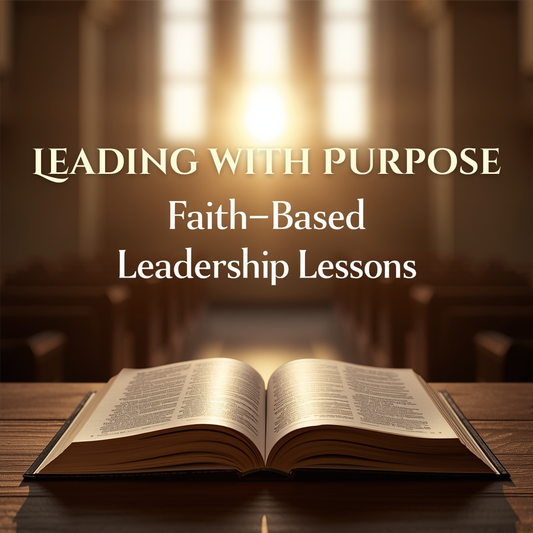 Leading with Purpose: Faith-Based Leadership Lessons