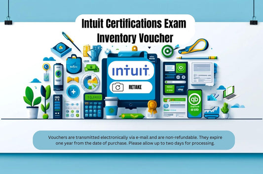 Intuit Certifications Exam Voucher with Retake Ð Electronic Certificate Fulfillment