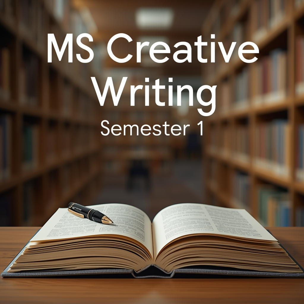 MS Creative Writing, Semester 1