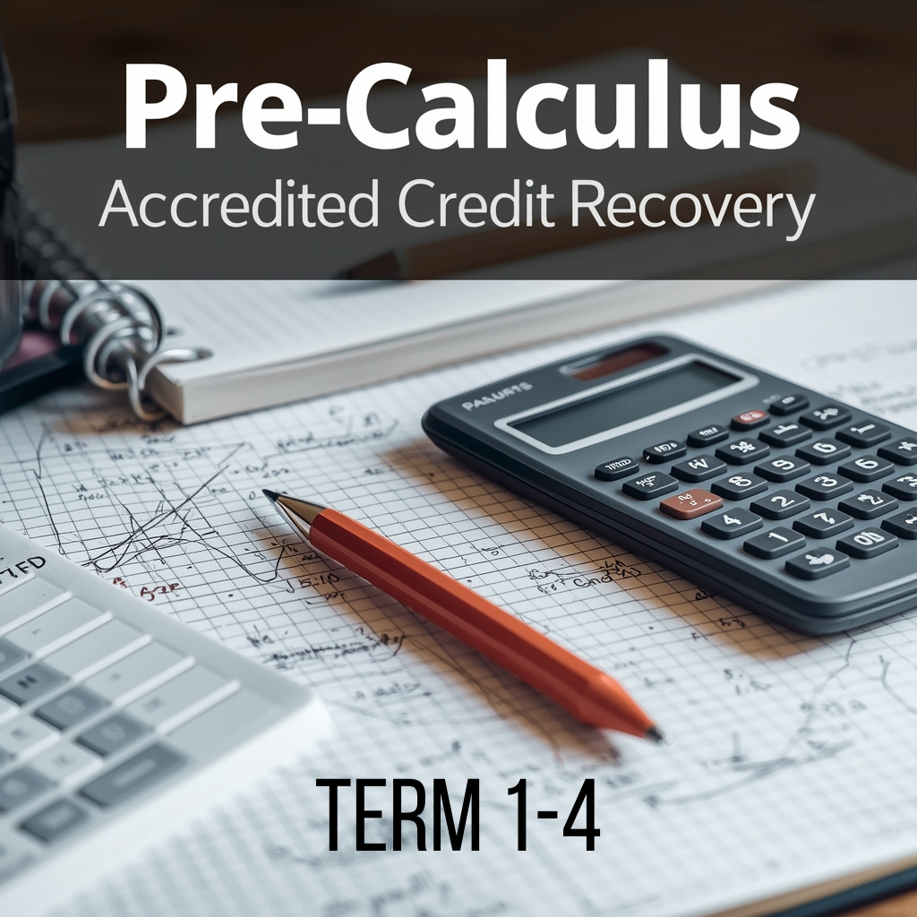Pre-Calculus - Accredited Credit Recovery (Term 1-4)