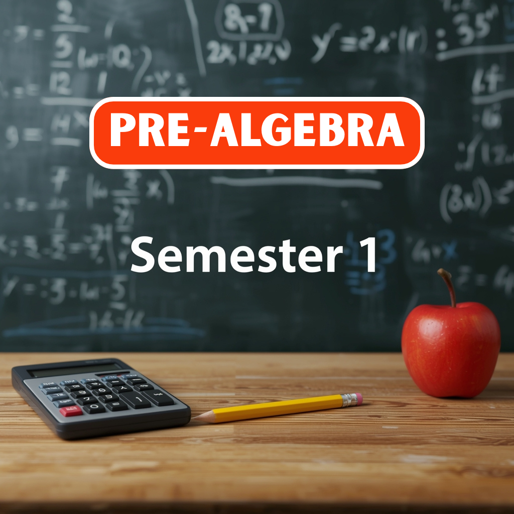 Pre-Algebra, Semester 1