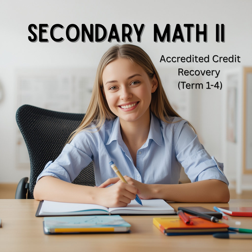 Secondary Math II - Accredited Credit Recovery (Term 1-4)