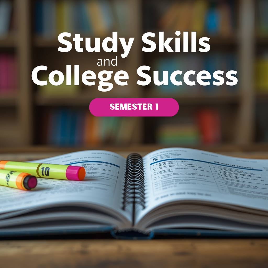 Study Skills and College Success, Semester 1