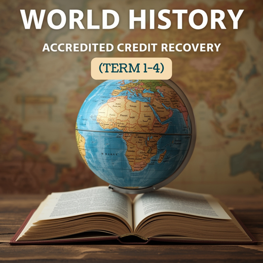 World History - Accredited Credit Recovery (Term 1-4)